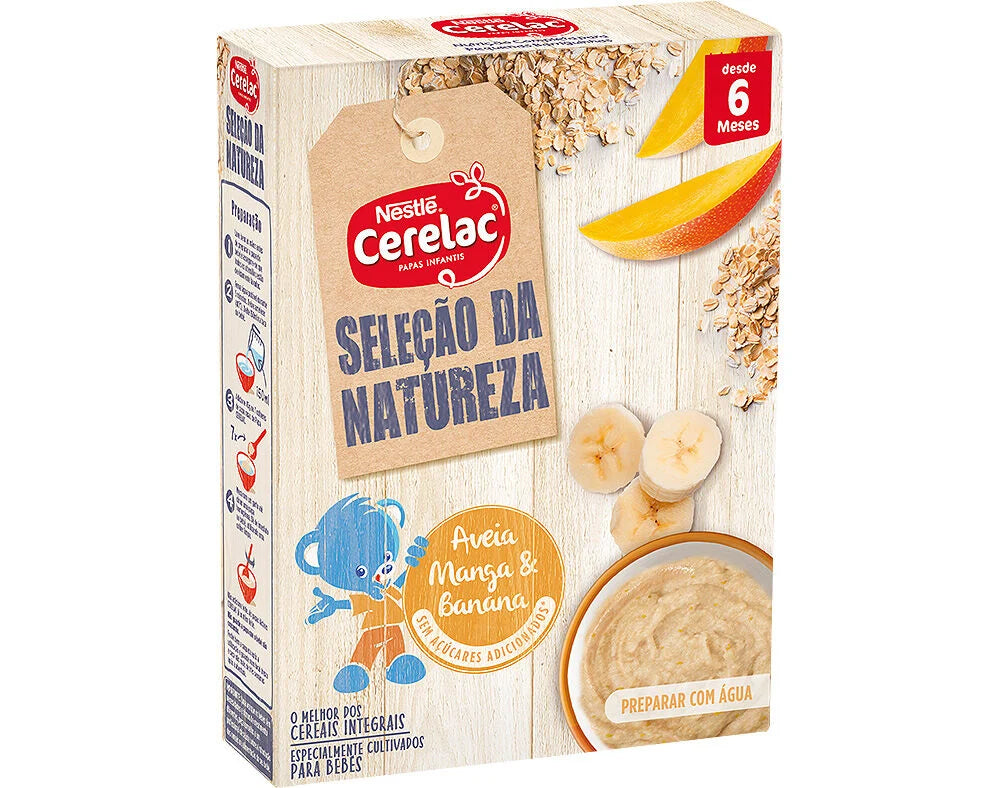 Cerelac Aveia, Manga e Banana