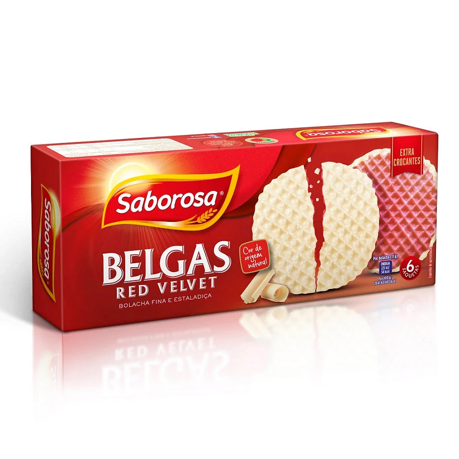 Belgialaiset punaiset samettikeksit