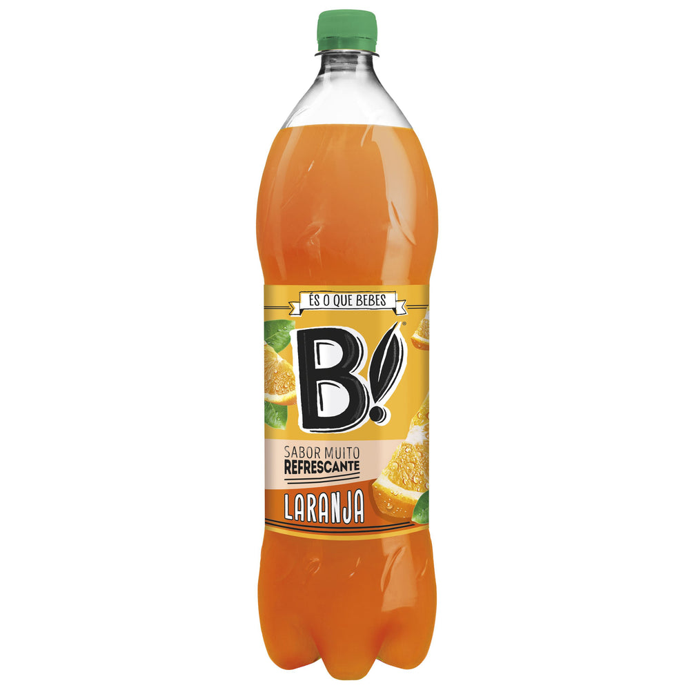 B! Orange Still Soda
