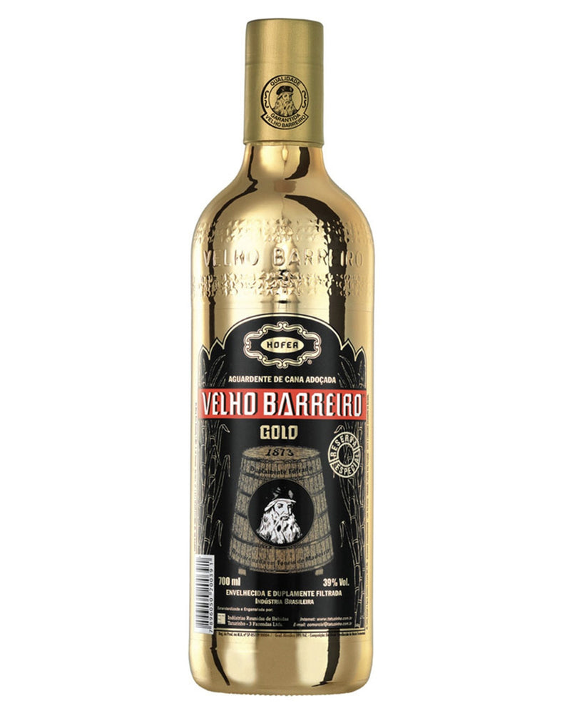 Cachaça Velho Barreiro Ouro Especial