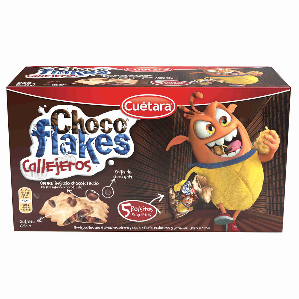 Choco Flakes Callejeros -keksejä