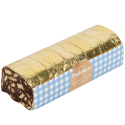 Chocolate Salami with Almonds