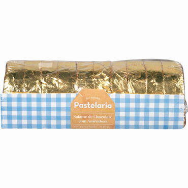 Chocolate Salami with Almonds