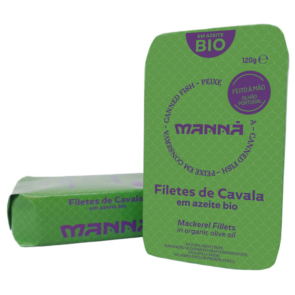 Filete de Cavala em Azeite Biológico Manná