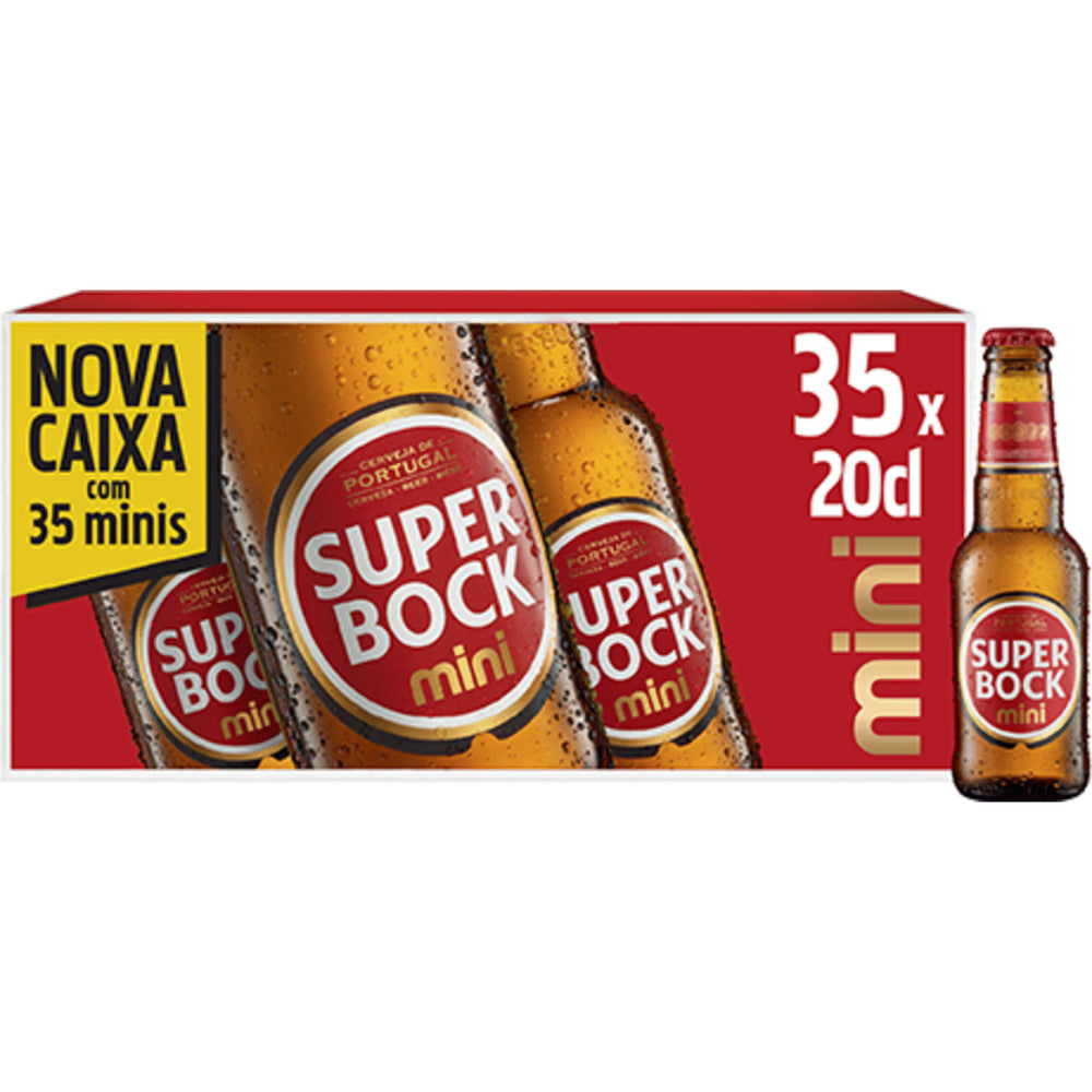 Super Bock Mini Beer (35*20cl)