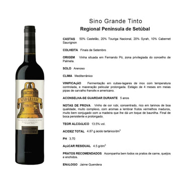 Sino Grande Wine - D. Ermelinda