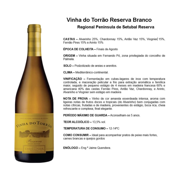 Vineyard of Torrão Reserve Wine - D. Ermelinda