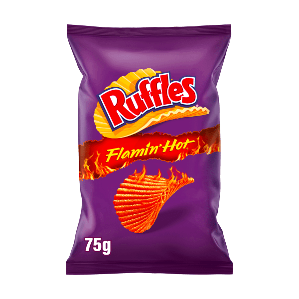 Batatas Fritas Ruffles Flamin' Hot