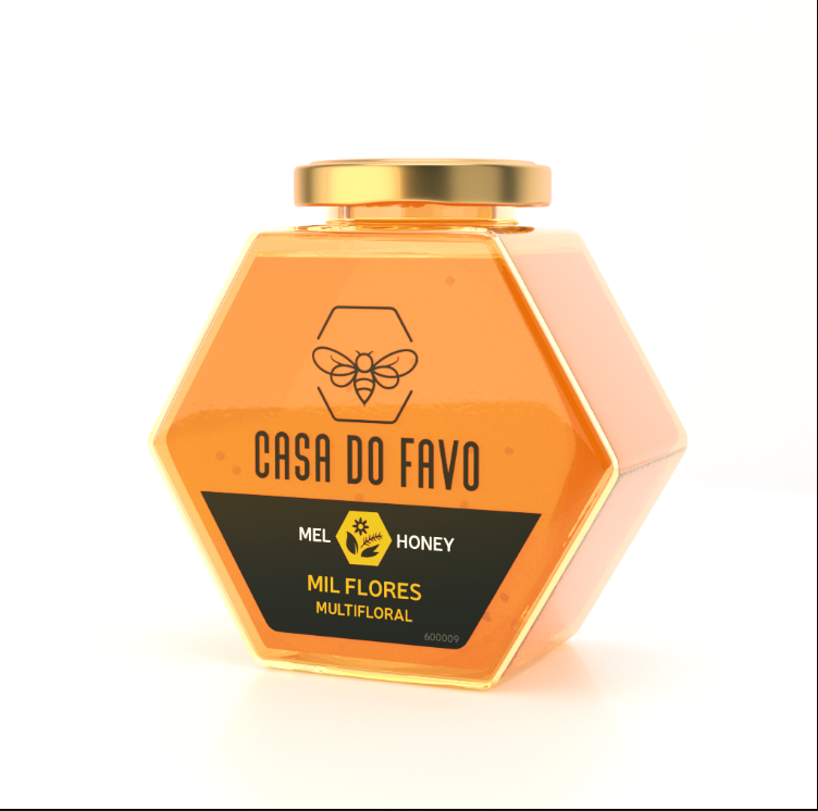Mountain Honey Casa do Fabo (Hexagonal Shape)