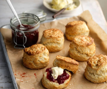 Snow White Scone Preparation