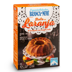 Preparado Bolo de Laranja Branca de Neve