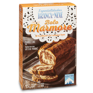 Snow White Marble Cake Preparation