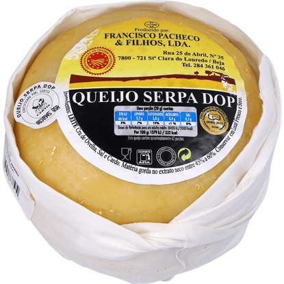 Queijo Amanteigado DOP Serpa Queijaria Pacheco