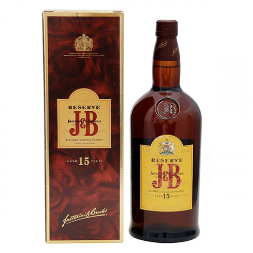 J&B 15 Year Old Whiskey