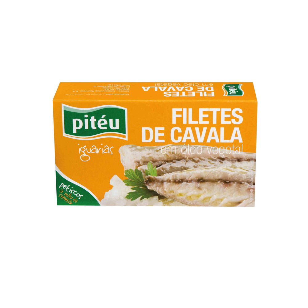 Filetes de Cavala em Óleo