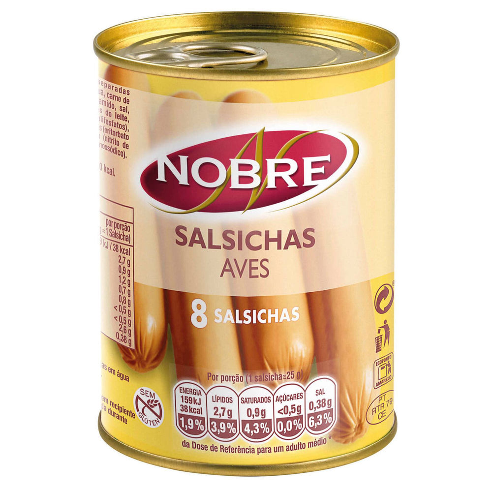 Salsichas Aves Nobre