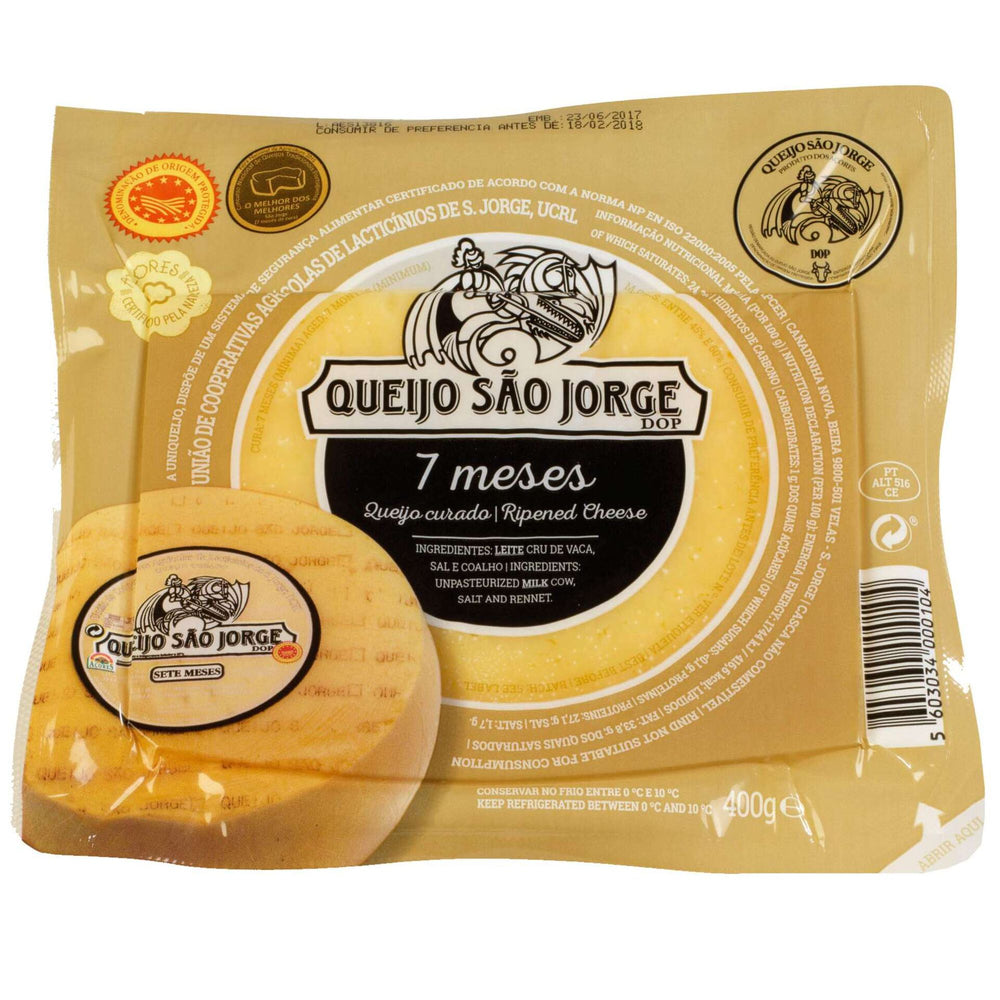 Queijo da Ilha Sao Jorge DOP (7 Meses)