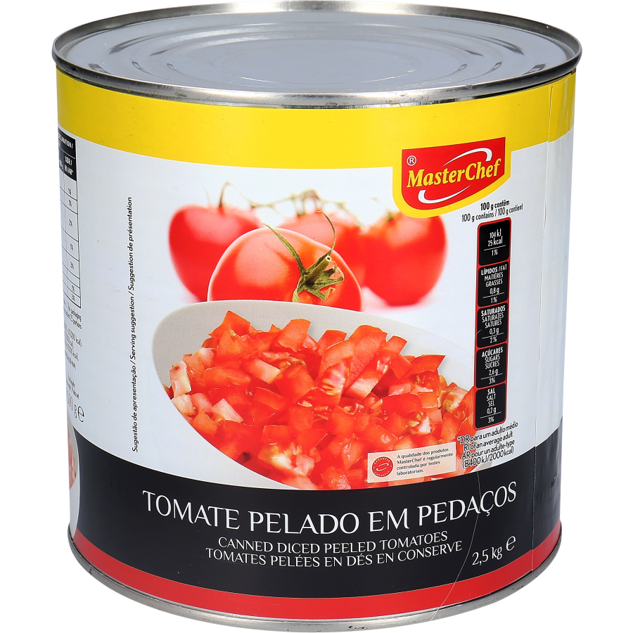 Tomate em Pedaços Masterchef