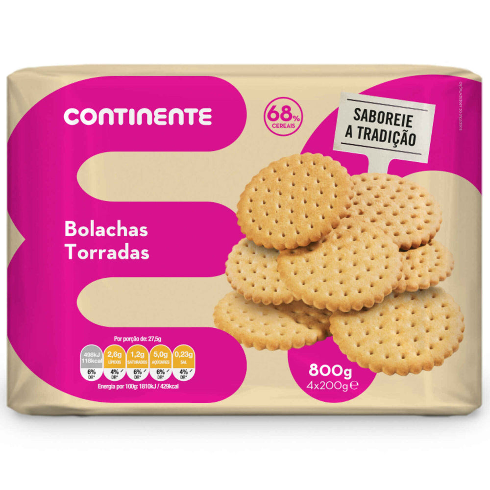 Continente Paahdettua Maria Biscuit