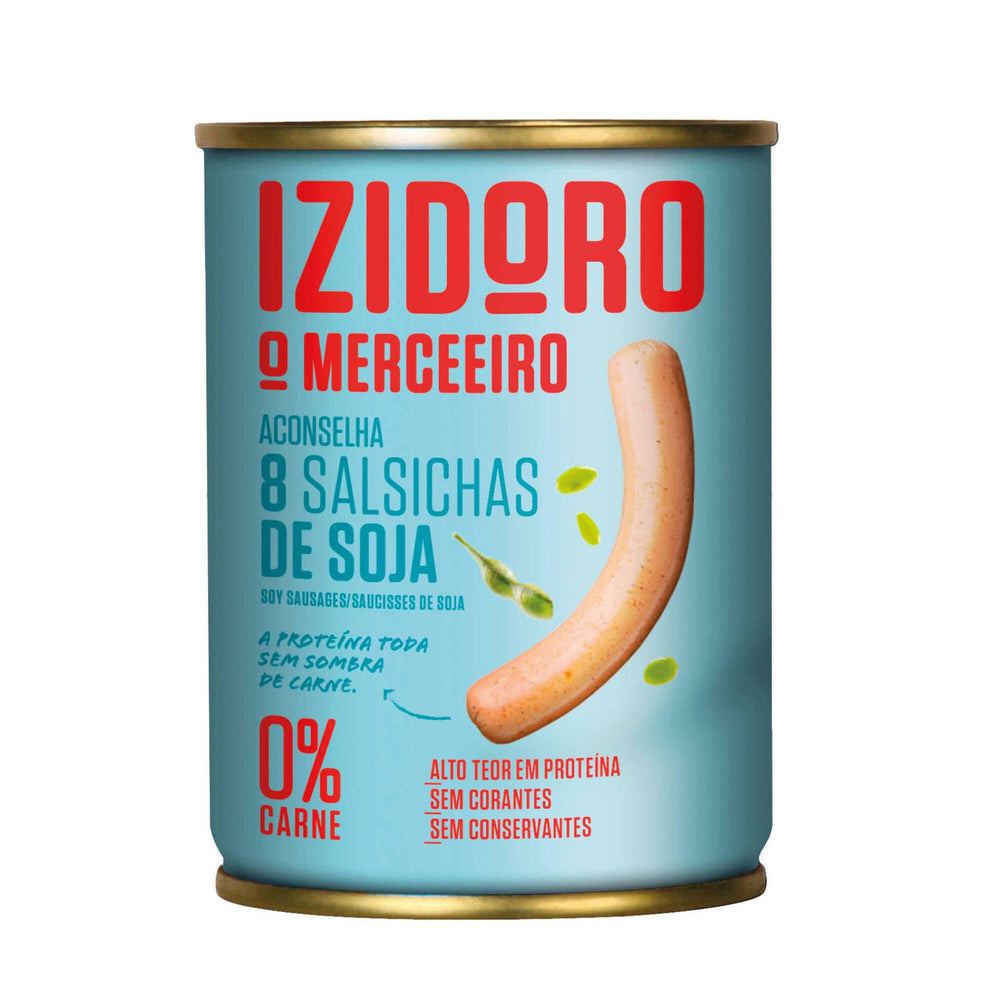Izidoro Soy Sausages Can