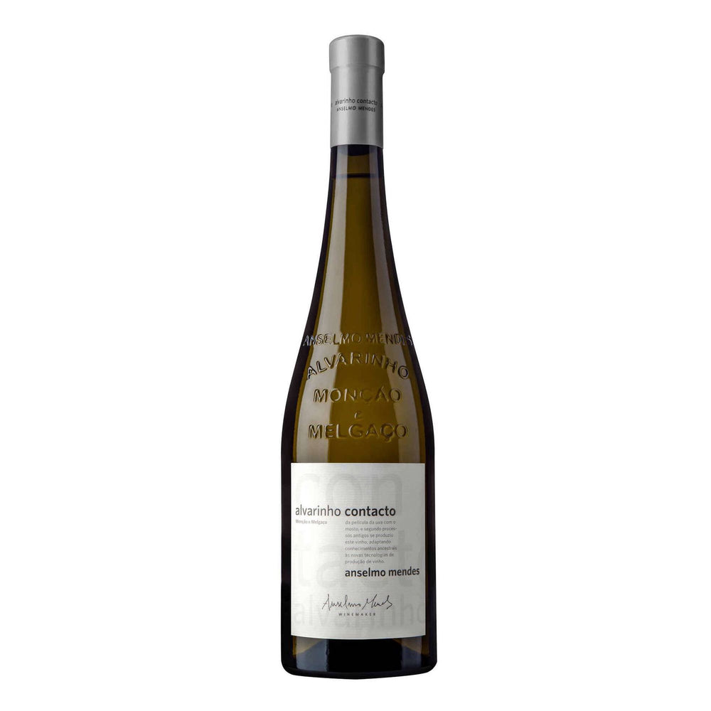 White Alvarinho Green Wine Contact