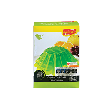 Gelatina Tutti-Frutti Masterchef