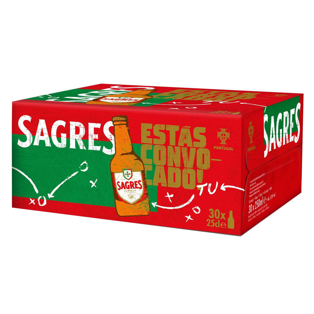 Cerveja Sagres Mini (30*25cl)