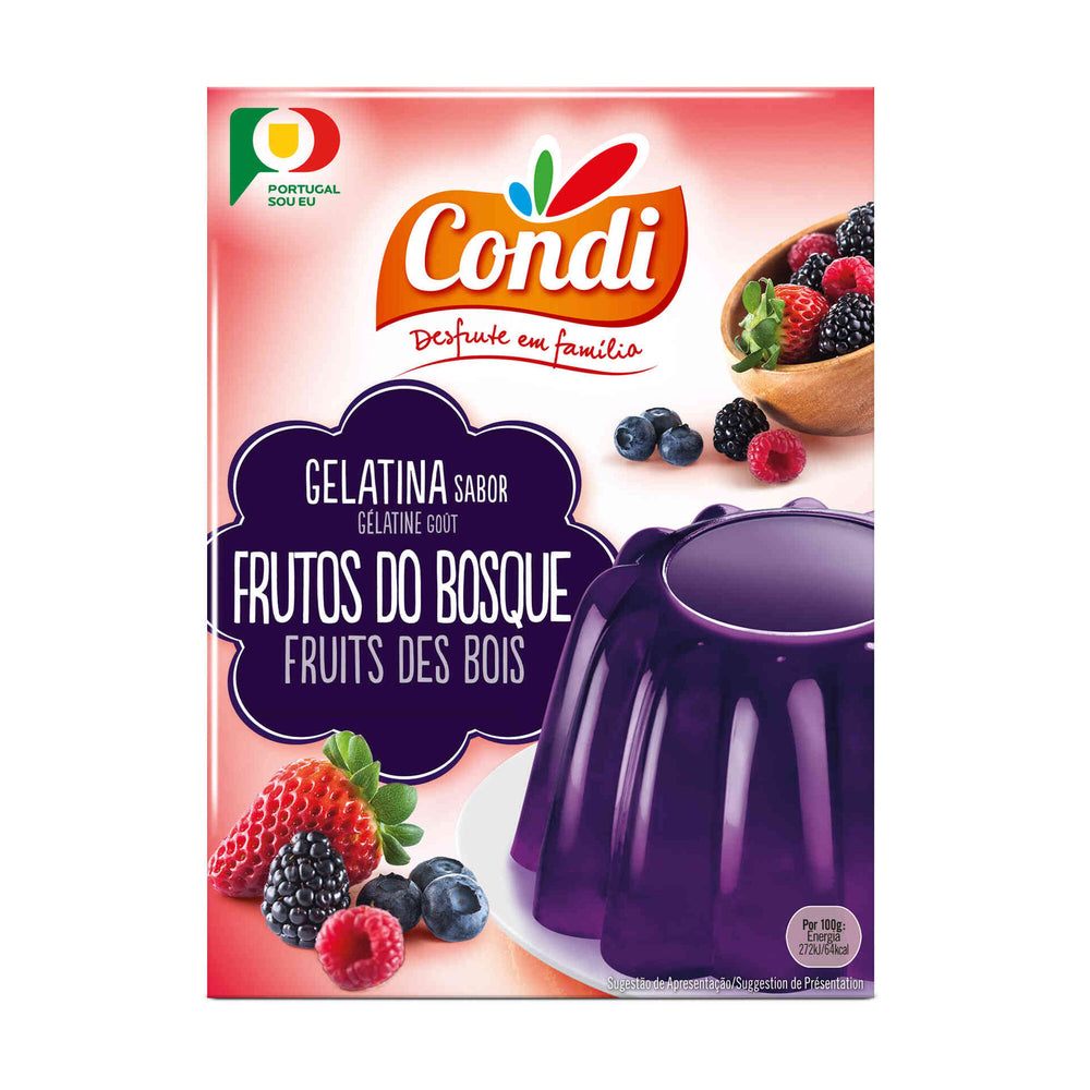 Gelatina Frutos do Bosque Condi