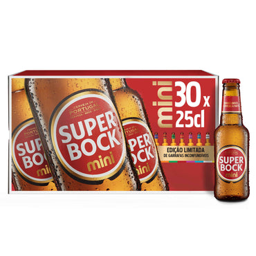 Cerveja Super Bock Mini (30*25cl)