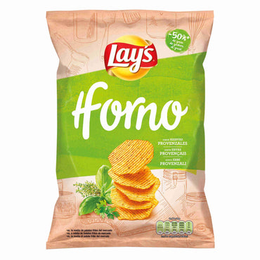 Lay'sin uunissa paistetut talonpoika-/yrttiperunalastut
