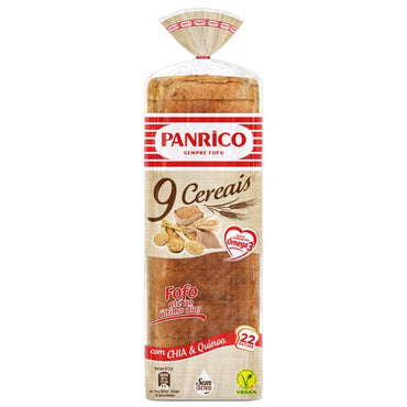 9-Grain Sliced Bread with Crust