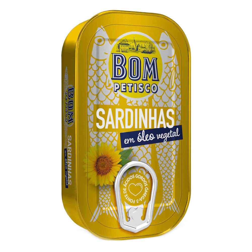 Sardinhas em Óleo Vegetal Bom Petisco