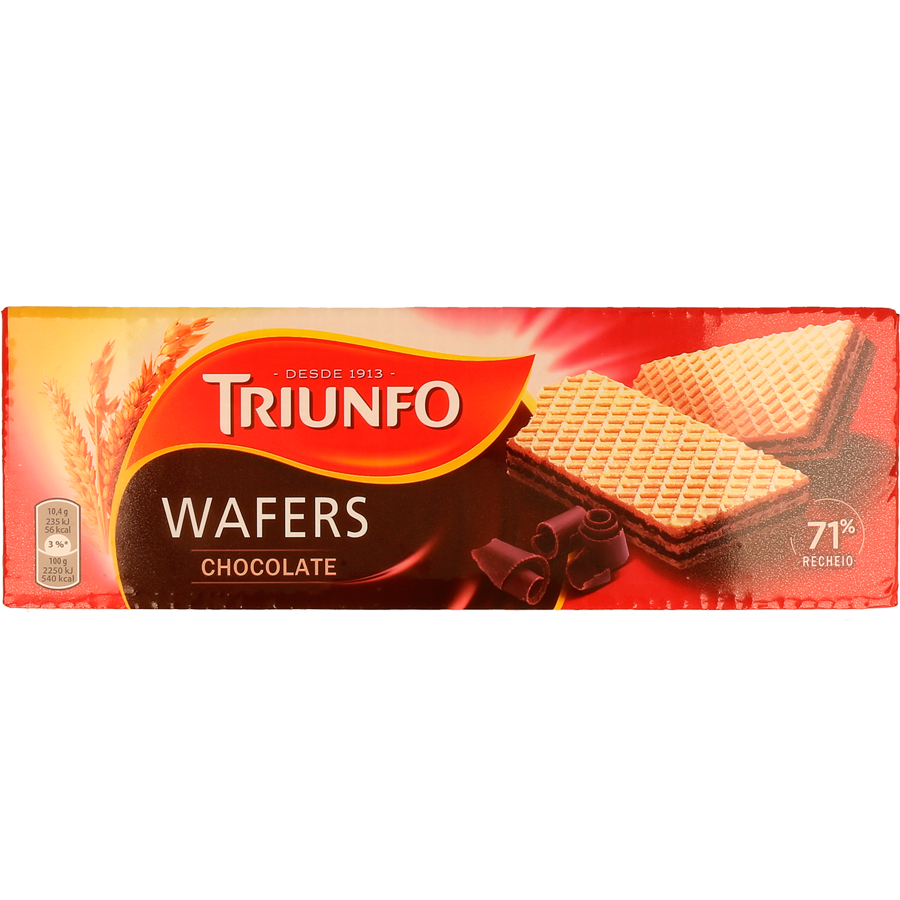 Triunfo Chocolate Waffer -keksi