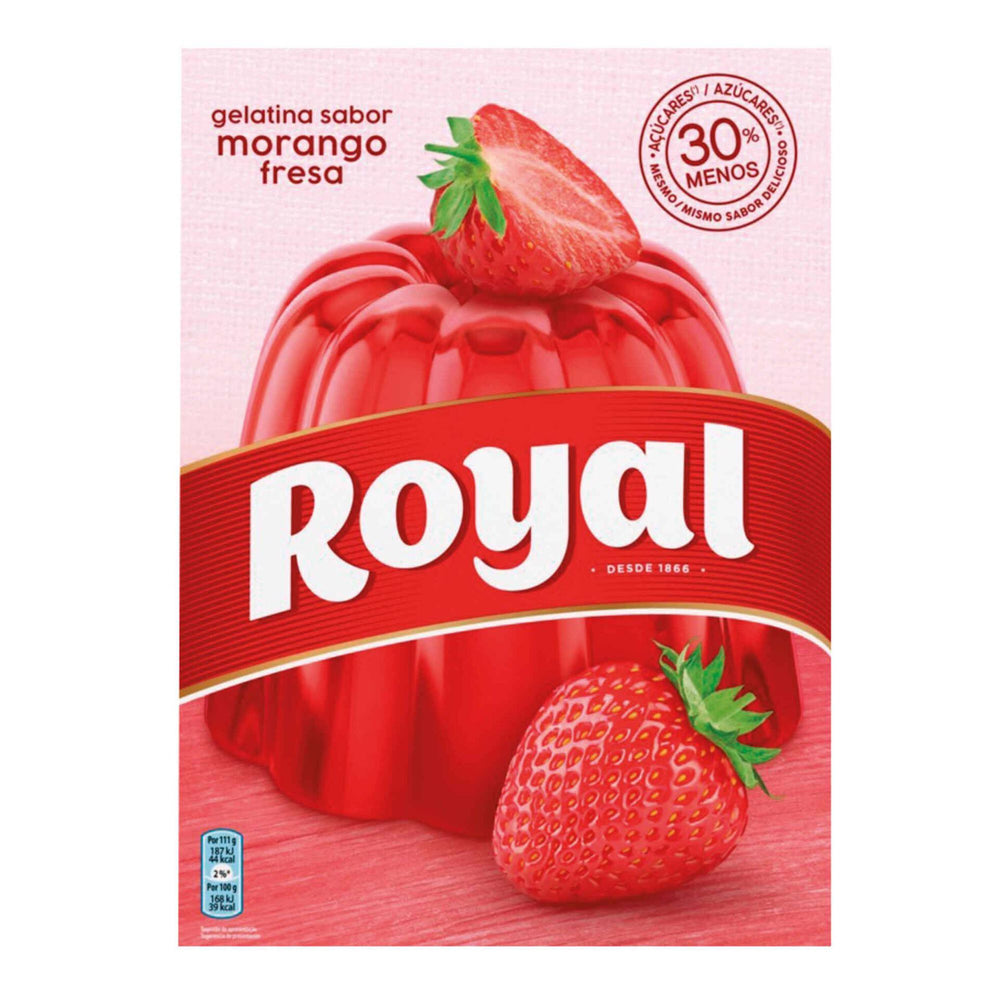 Gelatina Morango Royal