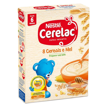 Cerelac 8 Cereais e Mel