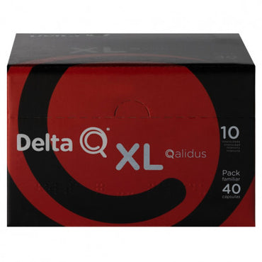 Cápsulas Delta Q Pack XL Qalidus 40/80 un