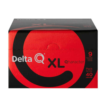 Cápsulas Delta Q Pack XL Qharacter 40/80 un