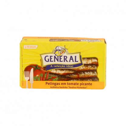Petingas em Tomate Picante General