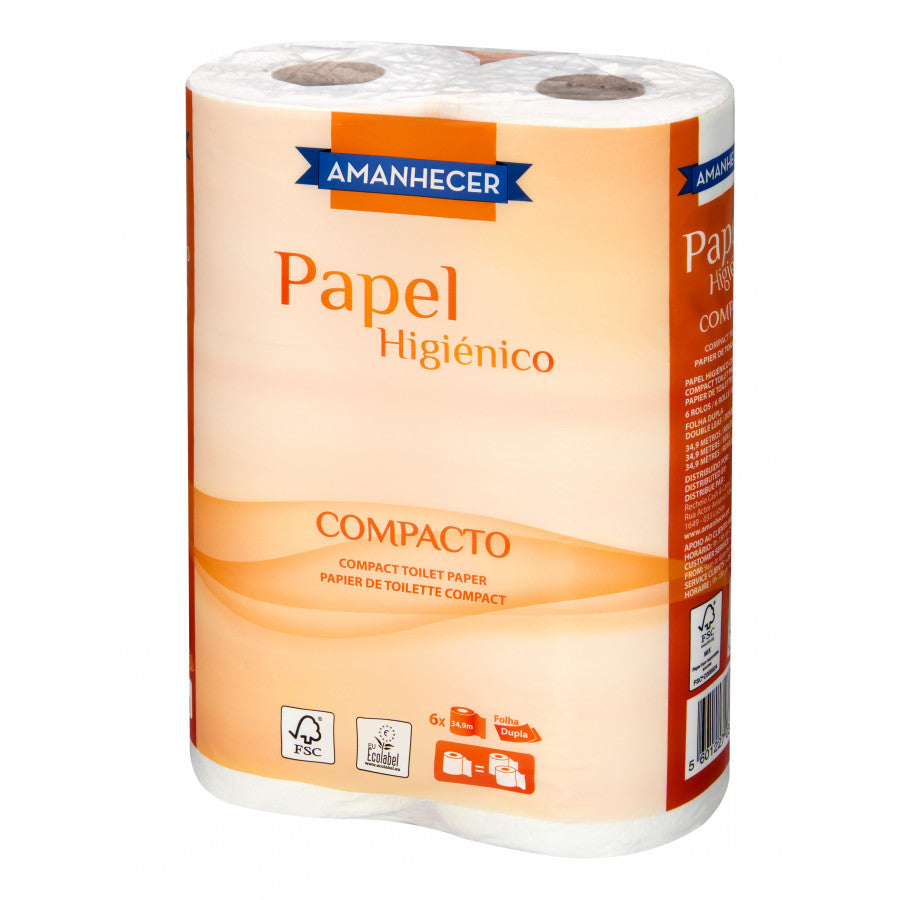 Papel Higiénico Amanhecer Folha Dupla