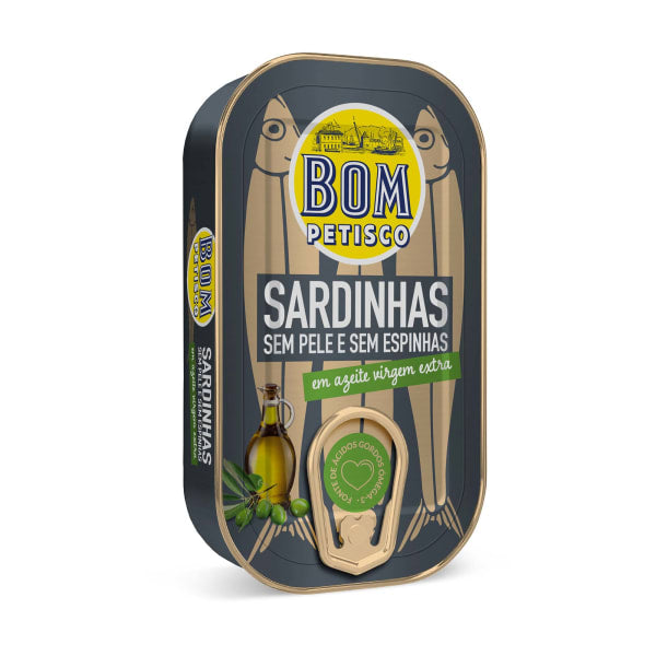 Sardinha sem Pele e sem Espinhas Bom Petisco
