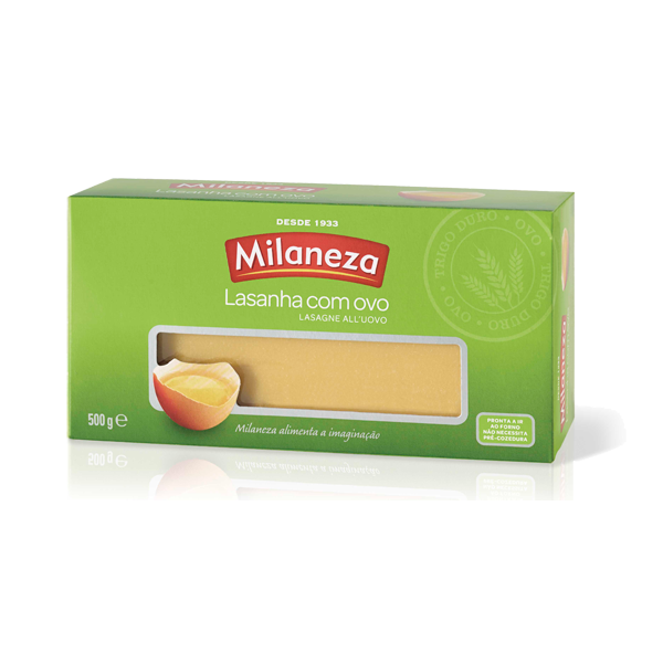 Lasanha com ovo Milaneza