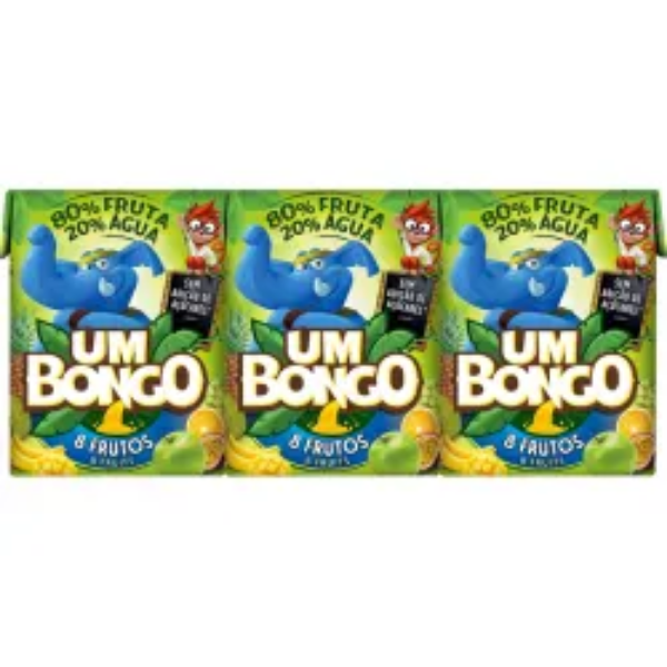 One Bongo 8 Fruits (3*200ML)