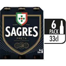 Cerveja Sagres Preta