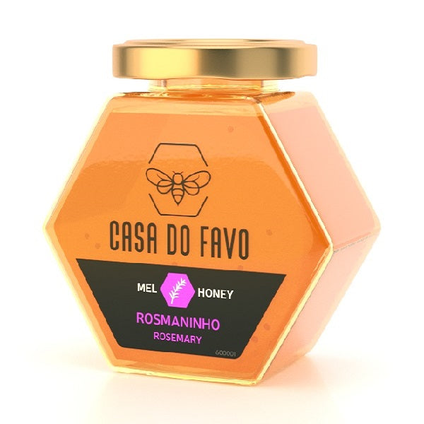 Honey Rosemary House of Favo (Hexagonal Shape)