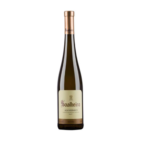 Alvarinho Soalheiro valkovihreä viini