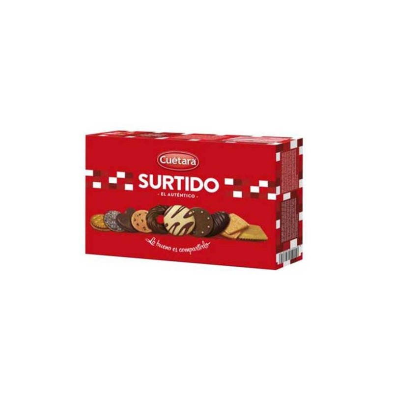 Cuetara-lajitelma evästeitä
