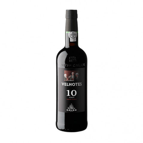 Calem Velhotes 10 Year Old Port Wine with Box