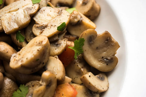 Cogumelos Salteados em 10 Minutos