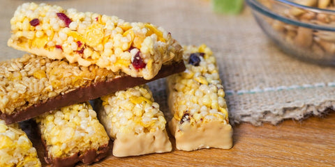 Barras de Cereais e Snacks Doces