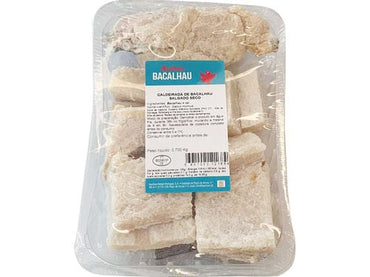Postas de Bacalhau Salgado Seco 1,2KG